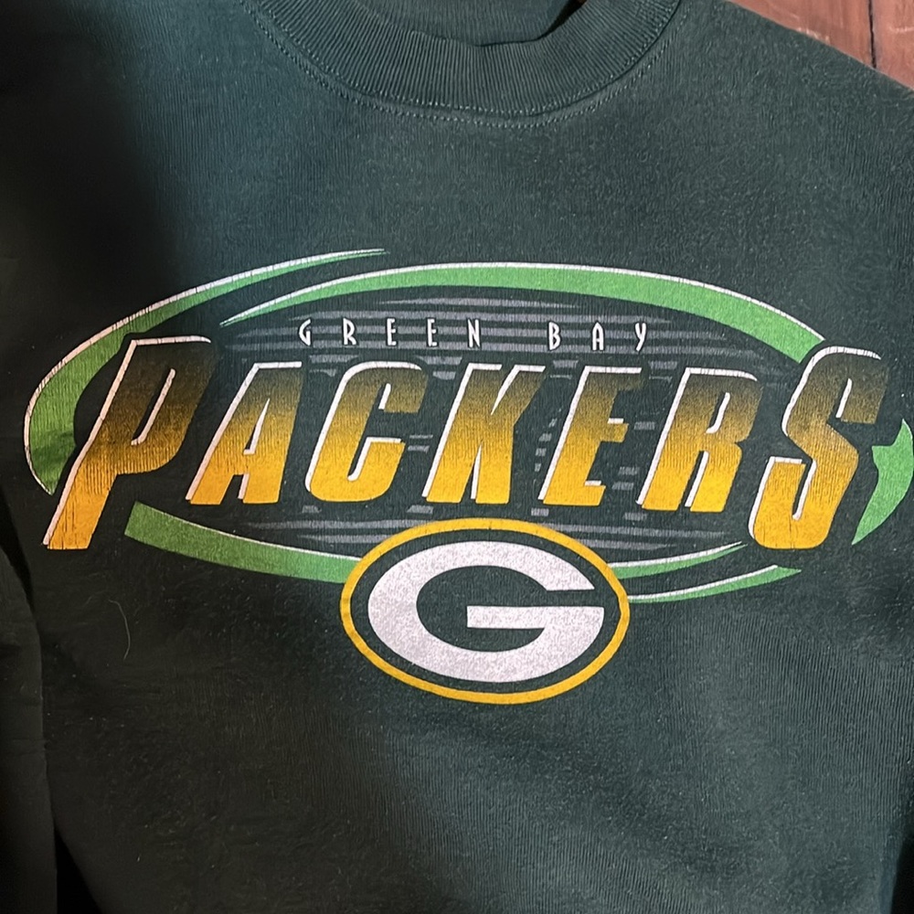 Vintage Green Bay Packers sweatshirt - Picture 3 of 8